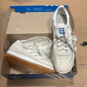 Adidas grey Sneakers with Gum Sole